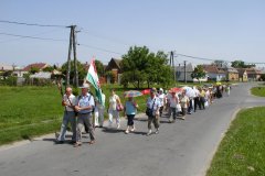 2010. 06. 13. Homokkomárom gyalogos zarándoklat