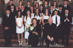 2013. 05. 12. Bérmálás